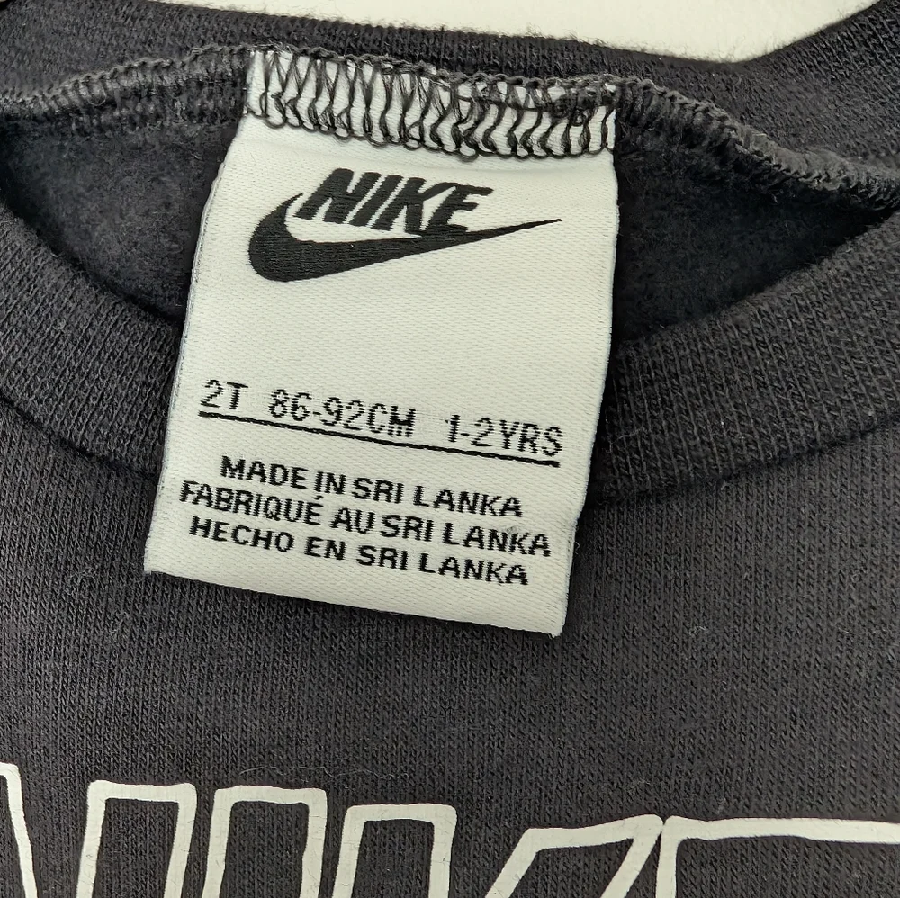 NWT Nike Toddler Sweatshirt Size 2 T